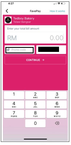 favepay new user promo code